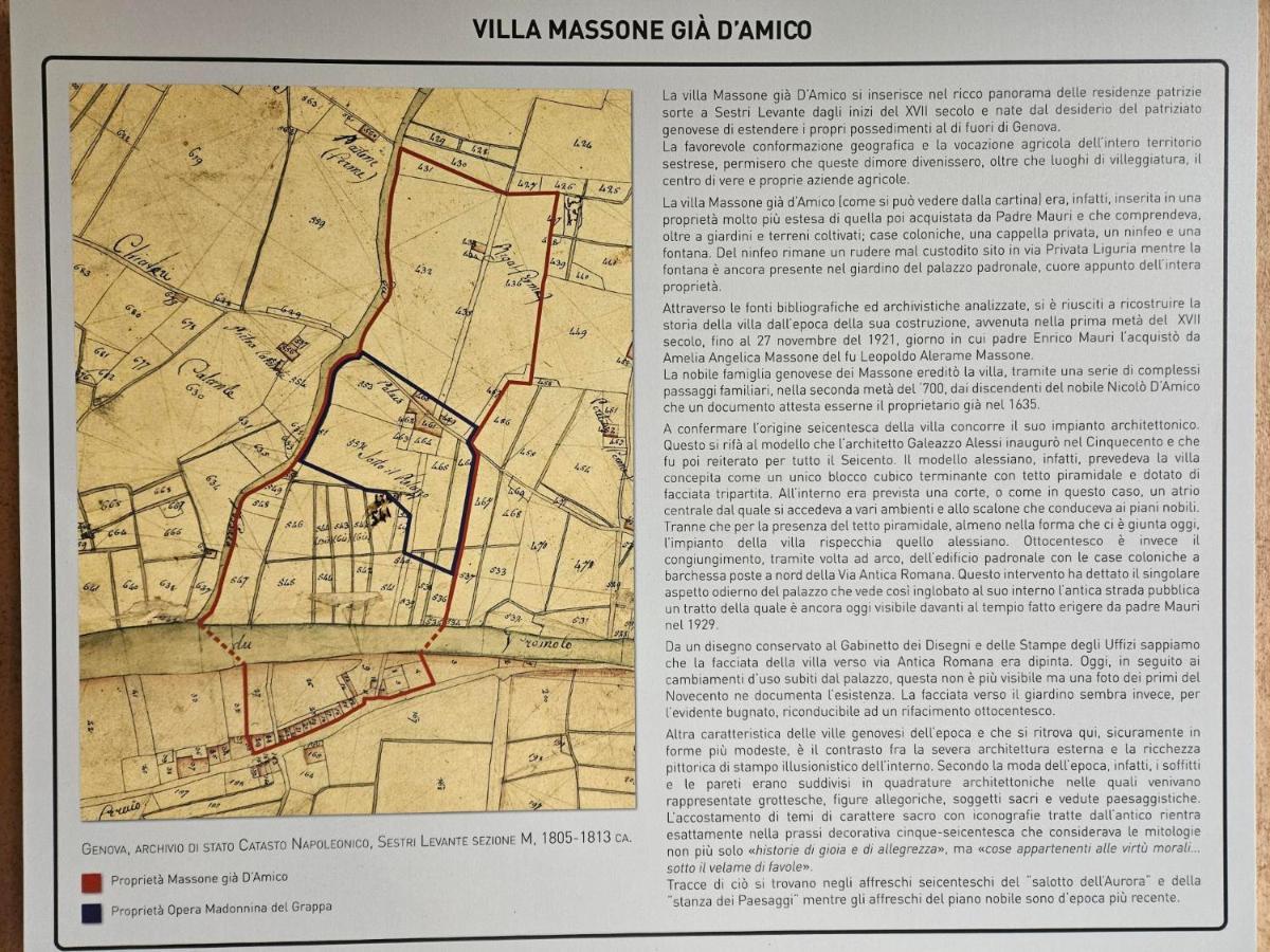 Villa Glauer - D'Amico Sestri Levante Dış mekan fotoğraf
